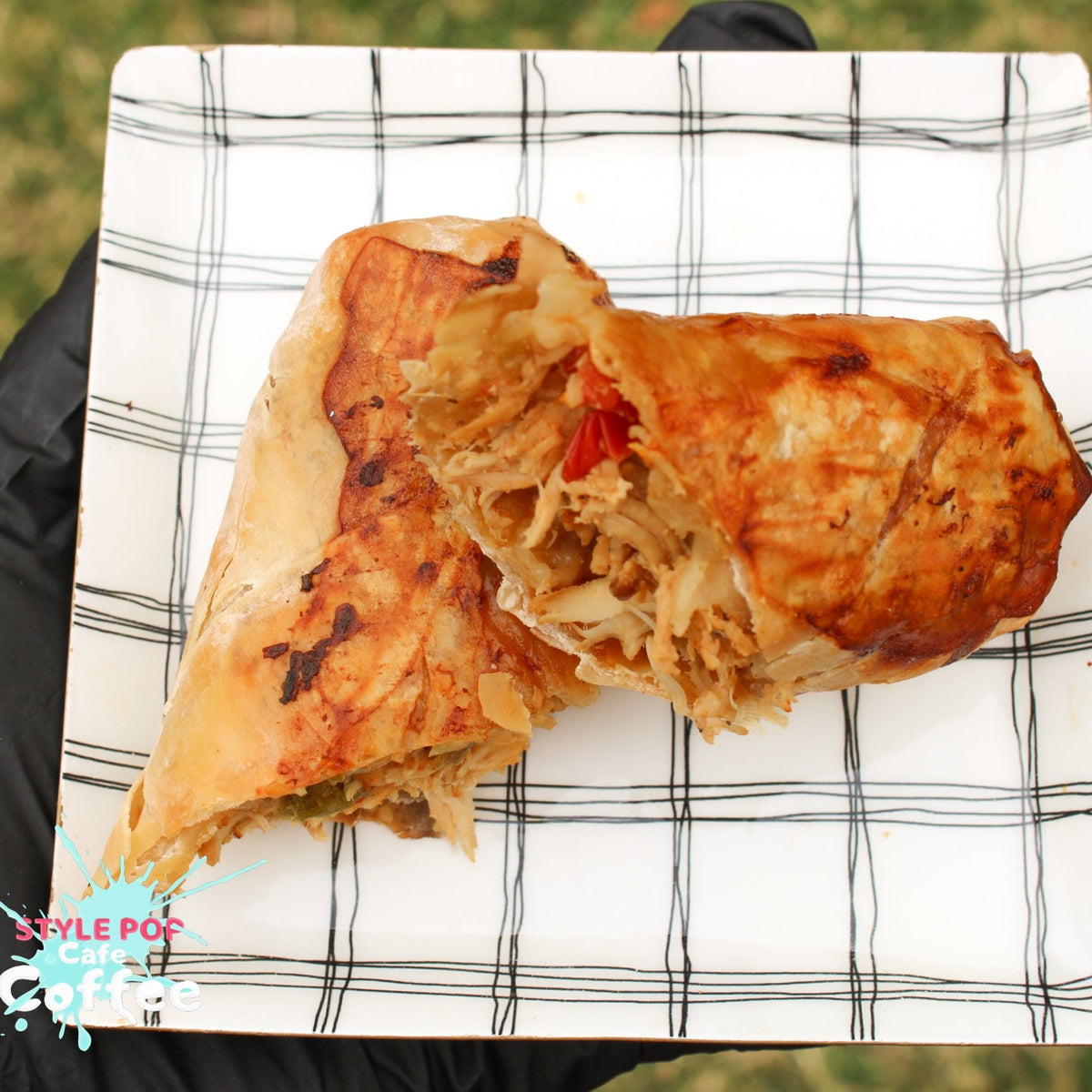 Chicken Fajita Egg roll Style Pop Cafe