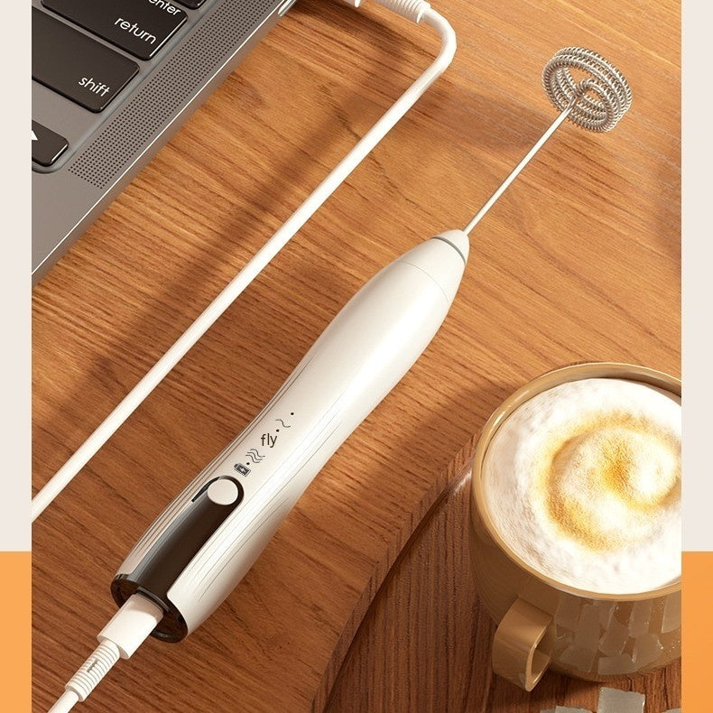 USB Rechargeable Electric Egg Beater &amp; Milk Frother – 3-Speed Wireless Hand Mixer | 3 Colors