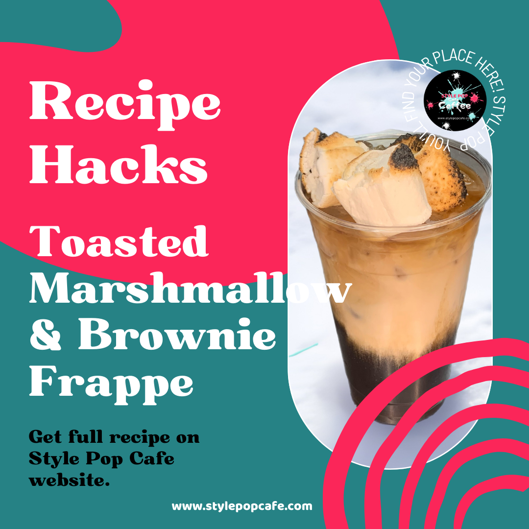 Toasted Marshmallow & Brownie Frappe Recipe