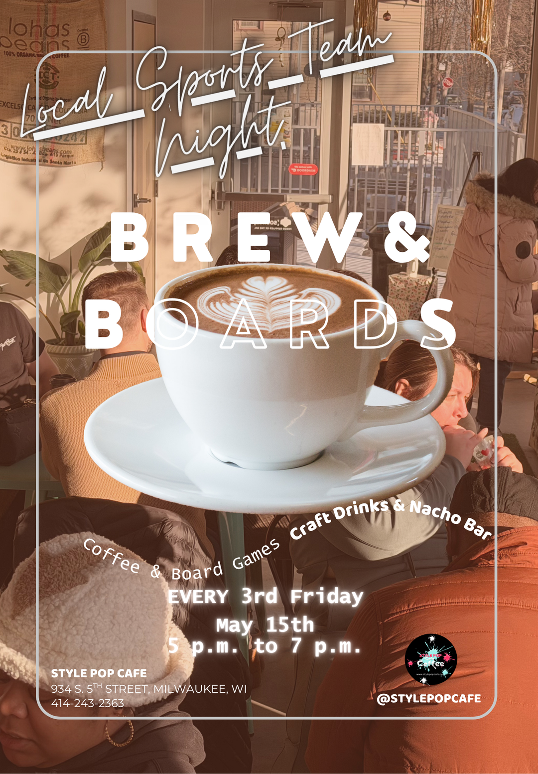 Brews &amp; Boards: Local Sports Teams Edition