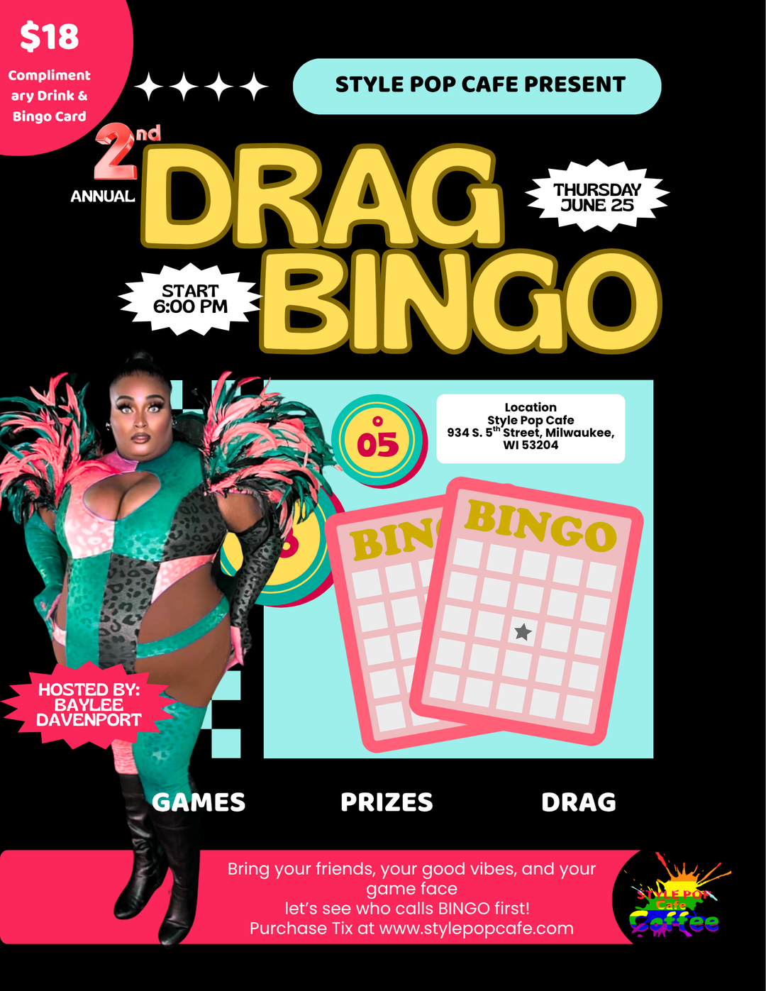 Drag Bingo